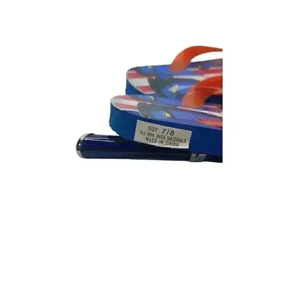 Child sized 7/8 flip flops blue - Picture 5 of 5